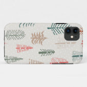 Coques Case-Mate iPhone motif d'arbre de Noël (Dos (Horizontal))