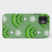 Coques Case-Mate iPhone motif d'arbre de Noël (Dos (Horizontal))