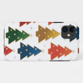 Coques Case-Mate iPhone motif d'arbre de Noël (Dos (Horizontal))