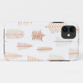 Coques Case-Mate iPhone motif d'arbre de Noël (Dos (Horizontal))