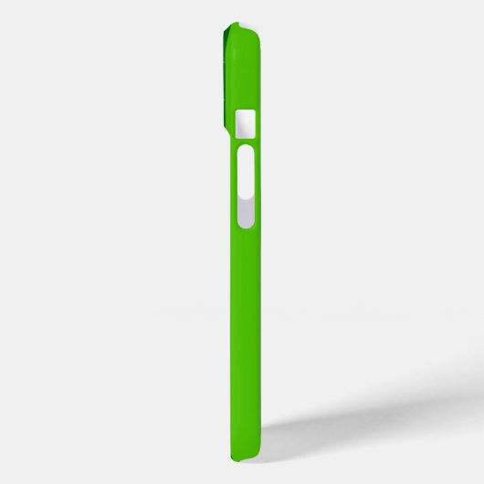 Coques Case-Mate iPhone Motif d'arbre de Noël à rayures vertes (Verso / Gauche)