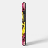 Coques Case-Mate iPhone Motif d'arrangement floral de semence Abstrait (Verso / Gauche)
