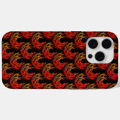 Coques Case-Mate iPhone Motif d'art abstrait élégant bohème moderne mignon (Verso (horizontal))