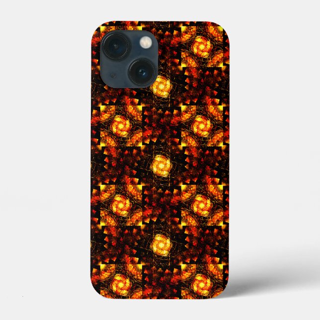 Coques Case-Mate iPhone Motif d'art abstrait élégant boho moderne or #506 (Verso)