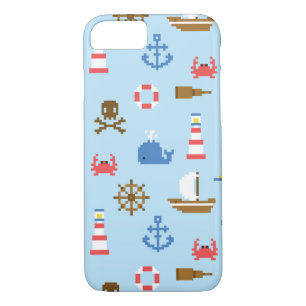Case-Mate iPhone Case Motif d'art de mer de pixel