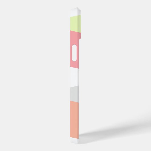Coques Case-Mate iPhone Motif D'Art Diagonal Diagonal Simple Personnalisé (Verso / Droite)