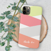 Coques Case-Mate iPhone Motif D'Art Diagonal Diagonal Simple Personnalisé