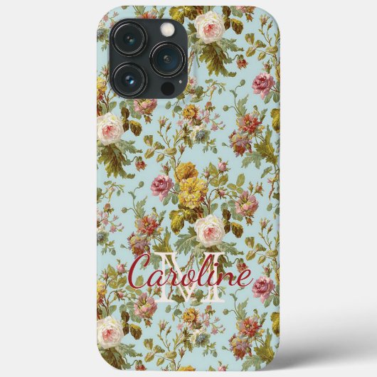 Coques Case-Mate iPhone Motif d'art élégant et chic rose (Verso)