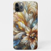 Coques Case-Mate iPhone Motif d'art en mosaïque de verre chic (Dos)