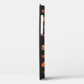 Coques Case-Mate iPhone Motif d'art en pixel sans soudure, textures de tis (Verso / Gauche)