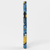 Coques Case-Mate iPhone Motif d'art floral méditerranéen classique (Dos/Droite)