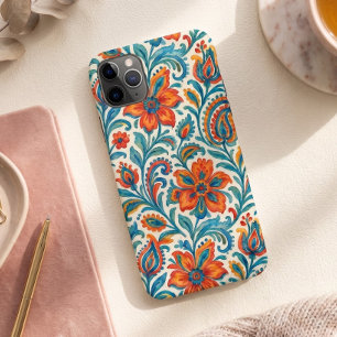 Case-Mate iPhone Case Motif d'art floral paisley coloré ethnique élégant