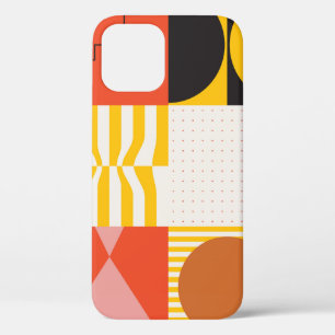 Case-Mate iPhone Case Motif d'art néo-moderniste réalisé avec abstrait v
