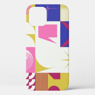 Case-Mate iPhone Case Motif d'art néo-moderniste réalisé avec g abstrait
