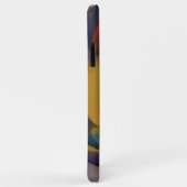 Coques Case-Mate iPhone Motif d'art rétro futuriste (Dos/Droite)