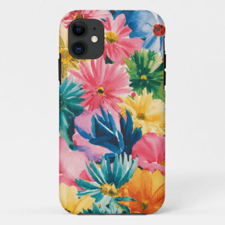 Case-Mate iPhone Case Motif d'art rose bleu vert jaune orange