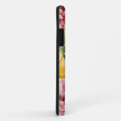 Coques Case-Mate iPhone Motif d'art rose bleu vert jaune orange (Dos/Droite)