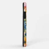 Coques Case-Mate iPhone Motif d'art rose bleu vert jaune orange (Dos/Droite)