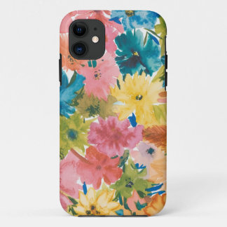 Case-Mate iPhone Case Motif d'art rose bleu vert jaune orange