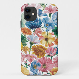 Case-Mate iPhone Case Motif d'art rose bleu vert jaune orange