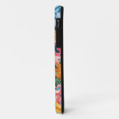 Coques Case-Mate iPhone Motif d'art rose bleu vert jaune orange (Dos/Gauche)