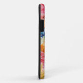 Coques Case-Mate iPhone Motif d'art rose bleu vert jaune orange (Dos/Droite)