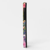 Coques Case-Mate iPhone Motif d'art rose bleu vert jaune orange (Dos/Gauche)