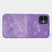 Coques Case-Mate iPhone Motif d'astrische ciel étoilé violet (Dos (Horizontal))