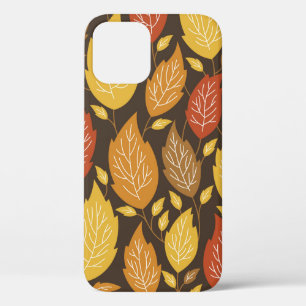 Case-Mate iPhone Case motif d'automne transparent avec feuille de couleu