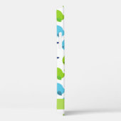 Coques Case-Mate iPhone Motif De Baleines, Beaux Baleines, Votre Nom (Verso / Droite)