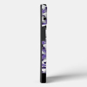 Coques Case-Mate iPhone Motif de balle de football féminin (Verso / Droite)