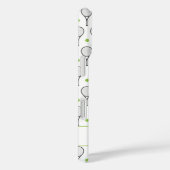 Coques Case-Mate iPhone Motif de balle de tennis (Verso / Droite)