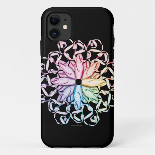 Coques Case-Mate iPhone Motif de ballet (spectral) (Dos)