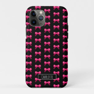 Case-Mate iPhone Case Motif de bande de Cravate rose 8 bits Cute Nom noi