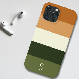 Case-Mate iPhone Case Motif de bande moderne monogramme
