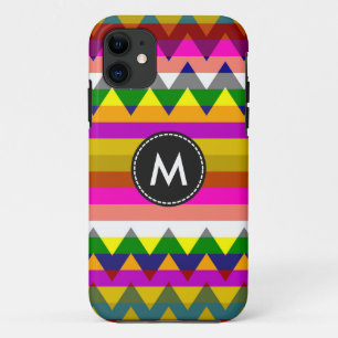 Coques Pour iPhone Motif de bandes à chevrons aztèques #9