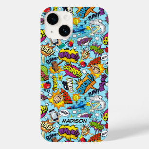 Coque Pour iPhone 14 Motif de bandes dessinées personnalisées