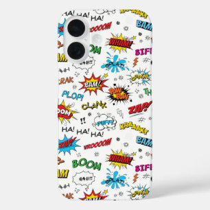 Coques iPhone 16 Motif de bandes dessinées Superheroes