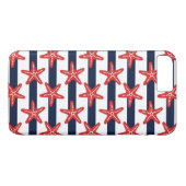Coques Case-Mate iPhone Motif de bannière étoilée (Dos (Horizontal))