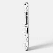 Coques Case-Mate iPhone Motif de base-ball.w (Verso / Gauche)