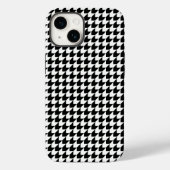 Coques Case-Mate iPhone Motif de base noir classique (Verso)