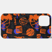 Coques Case-Mate iPhone Motif de basket-ball (Verso (horizontal))