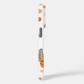 Coques Case-Mate iPhone Motif de basket-ball personnalisé (Verso / Droite)