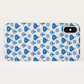 Coques Case-Mate iPhone Motif de bateau à voile de bande dessinée (Dos (Horizontal))