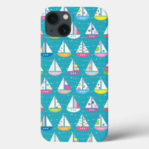 Case-Mate iPhone Case Motif de bateau à voile Pastel