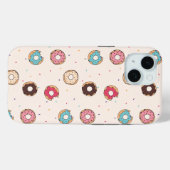 Coques Case-Mate iPhone Motif de beignets sucrés (Verso (horizontal))