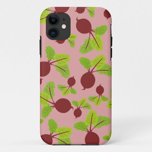 Coques Case-Mate iPhone Motif de betteraves (Dos)