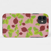 Coques Case-Mate iPhone Motif de betteraves (Dos (Horizontal))