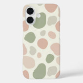 Coques Case-Mate iPhone Motif de blob organique minimal (Verso)