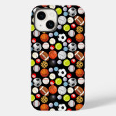Coques Case-Mate iPhone Motif de boules de sport (Verso)